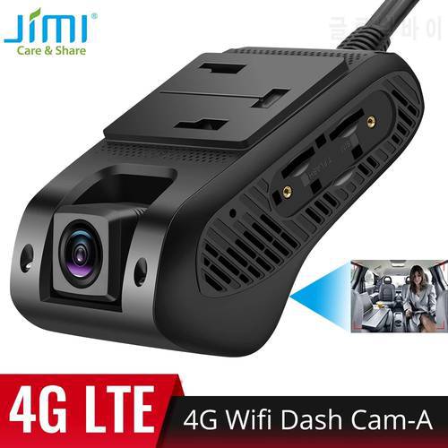 JIMI 4G Car DashCam JC400P GPS Tracking With WIFI 2 Live Stream Video Record Cloud Storage Battery Cut-Off Fuel Remote 1080P DVR