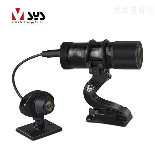 Motorcycle Dual 1080P Action Camera Recorder DVR Moto Bicycle Helmet Camera WiFi Dash Cam Night Vision