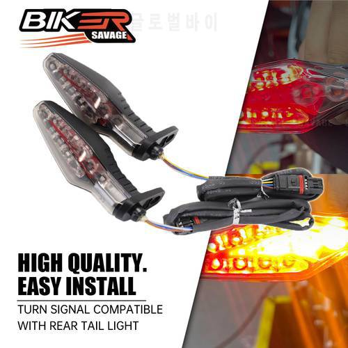 S1000RR R1250GS LED Turn Signals Tail Light For BMW S1000 R/RR/XR M1000RR 2019-2022 Motorcycle Accessories Flashing Indicators
