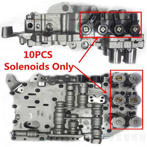 Original 10PCS Repair Kit For Ssangyong Geely Actyon Korando M11 DSI Valve Body Transmission Solenoid Valve 6-speed