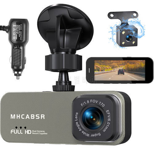 Mscacar dual dash cam front and rear for carVideo Recorder