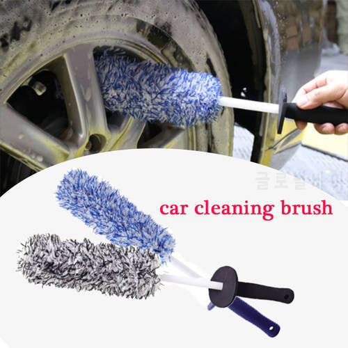 Car Rim cleaning brush tire brush car detail kit wheel rim anti-slip detail microfiber cleaning cloth for tire auto parts