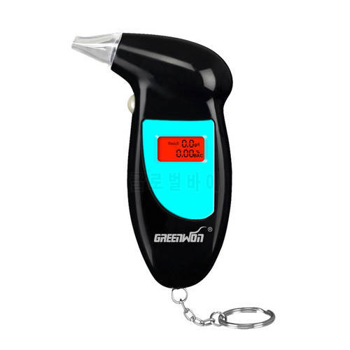GREENWON Digital Car Accessories Breathalyzer New Color Alcohol Tester Gas Analyzer
