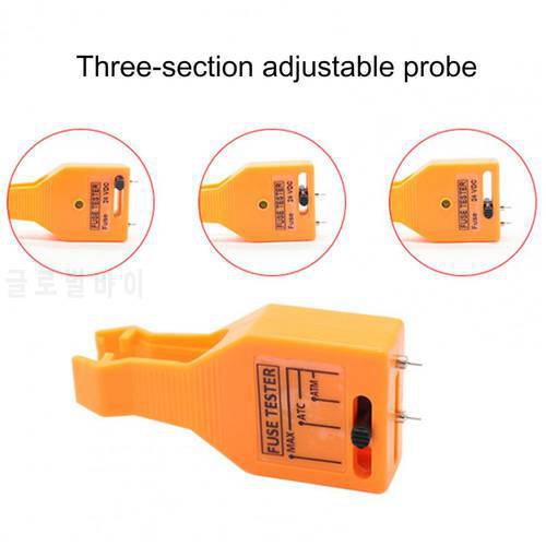 2 in 1 Professional Fuse Tester Multifunctional Portable Durable Checking Blade Fuse Checker Puller Tool for Auto Accessories