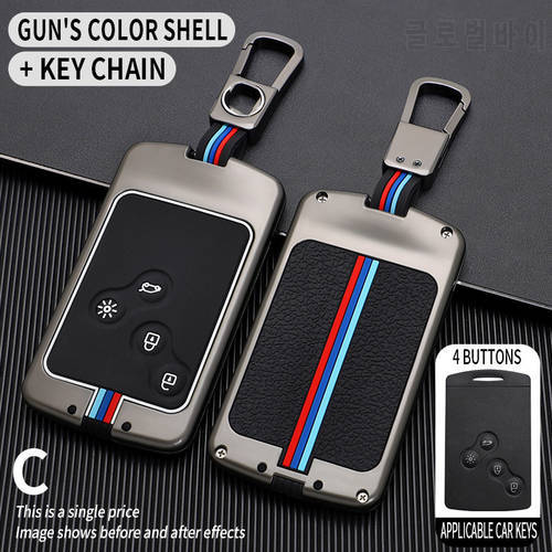 4 Buttons Car Key Case Cover For Renault Duster Captur Clio Logan Megane 1 2 3 Koleos Scenic cover keys accessories Protection