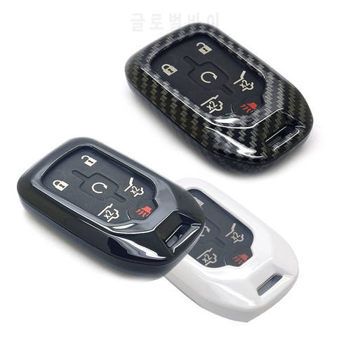 Smart Remote Key Fob Cover Keyless for Chevrolet Silverado for GMC Sierra 2019 2020 Remote