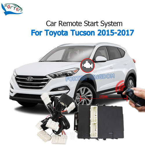Car Remote Engine Start System Module For Hyundai Tucson 2015-2018 Plug and Play Left Hand Drive