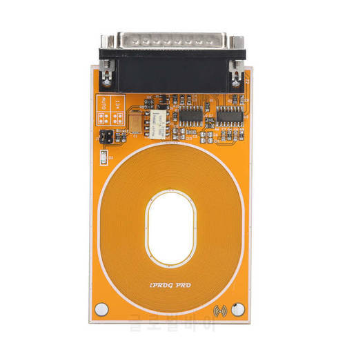Yellow RFID Adapter Metal Emitter with Read Write Protection Function for IPROG Programmer RFID Emitter