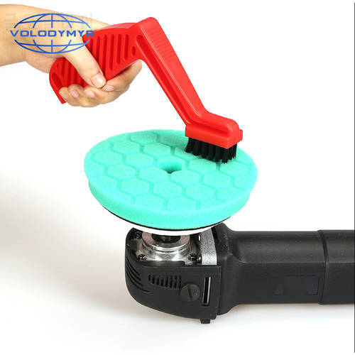 Volodymyr New Buffing Pads Polishing Sponge Cleaning Tools Remove Wax Residue Foam Pad Conditioning Brush Auto Detailing Tools