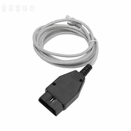 Coding Cable Stable Gray Abrasion Resistant Lightweight Anti Aging OBD2 Programming Cable for Car Diagnostic Tool