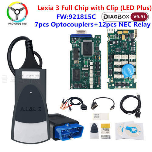 Lexia 3 with LED PP2000 Diagbox V7.83 Full Chip 921815C Diagnostic Tool Lexia 3 for Peugeot for Citroen lexia3 Auto Scanner