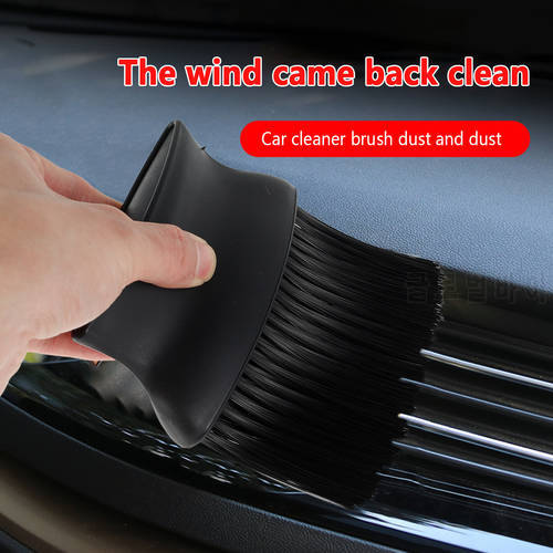 Car Interior Cleaning Soft Brush Dashboard Air Outlet Detailing Sweeping Dust Tools Auto Duster Car Cleaning Brushes