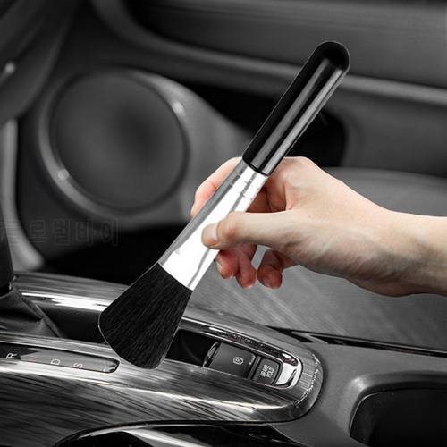 High-quality Soft Detailing Brush Car Washing Scratch Free PP Air Outlet Dust Cleaning Brush for Cars Keyboards