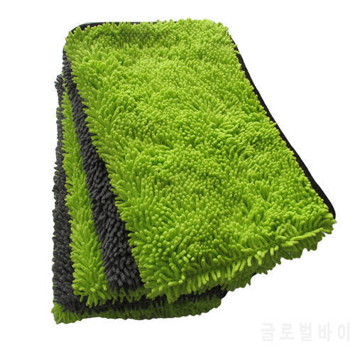 1pc 40*60 Microfiber Towel Car Wash Cloth Car Cleaning Tool Detailing Drying Towel Thick Polished Towel Car Care Products