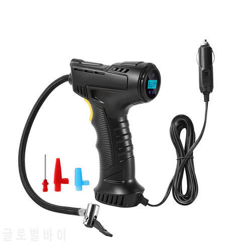 120W Rechargeable Air Compressor Wireless Inflatable Pump Portable Air Pump Car Tire Inflator Digital for Car Bicycle Balls
