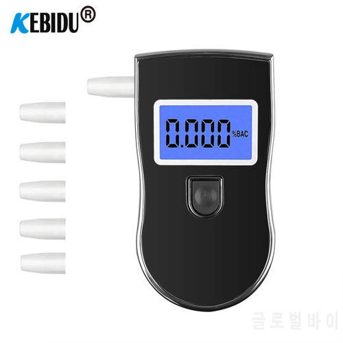 Digital Alcohol Tester AT-818 breathalyzer breath alcohol breathalyser ethyl alcohol detector