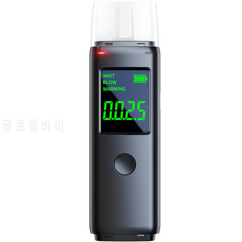 ZBK Breathalyzer Rechargeable | Professional-Grade Accuracy | Portable Breath Alcohol Tester for Personal & Professional Use Pro