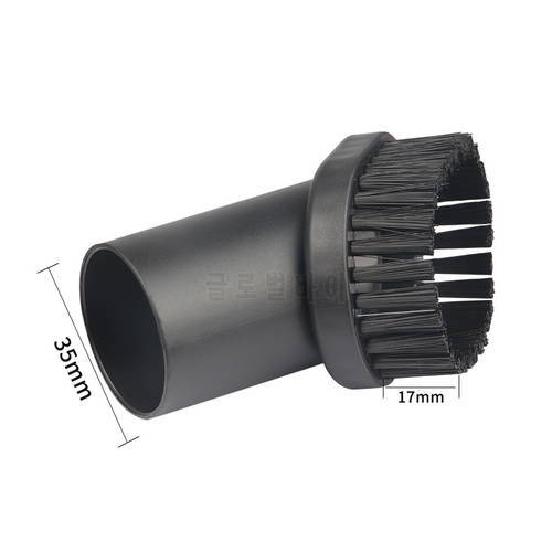 35mm Universal Inner Diameter Round Brush Head for US Vacuum Cleaner Accessories Oval Suction Nozzle