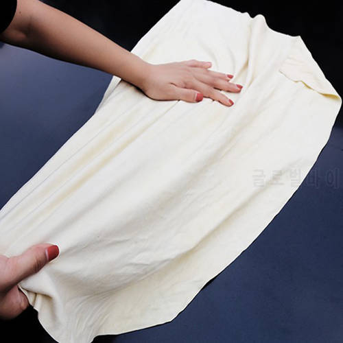 2Pcs Car Cleaning Tools Car Wash Cloth Chamois Leather Car Wash Towel Absorbent Car Glass Clean Deerskin Towel Quick Dry Towel