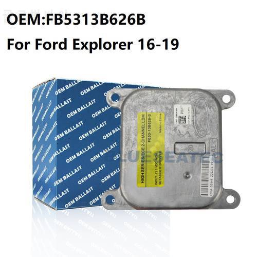 NEW OEM FB53-13B626-B For Ford Explorer 2016-2019 XENON HID Module Ballast Headlight Control Replaces FB5313B626B