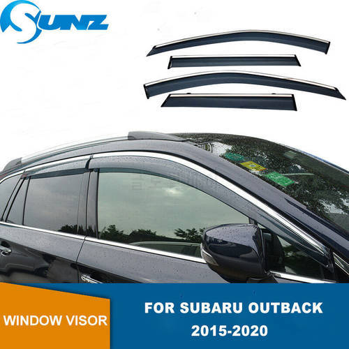 Window Deflector Sun Rain Shield Visor Vent For Subaru Outback 2015 2016 2017 2018 2019 2020 Window Visor Weather Shield SUNZ