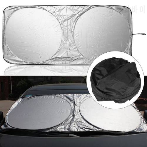 150*70cm Car Windshield Cover Sunshade UV Protection Shield Car Styling Folding Car Window Sun Shade Windshield Block Cover
