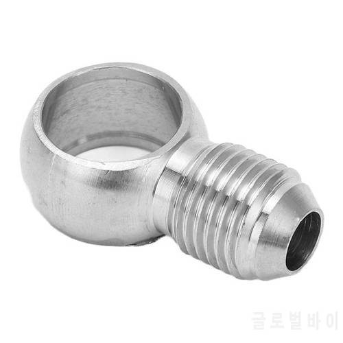 AN‑6 To M16 Oil Hose Fitting Fuel Line Adaptor Leak Free Banjo Eye Shape Stainless Steel for Car