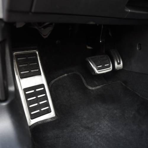 Lilmanta Auto Car Pedals for Audi A3 8V S3 RS3 Sportback Cabrio 2012+ A3 8V Limousine 2013+ Foot Fuel Brake Clutch Pedal Covers