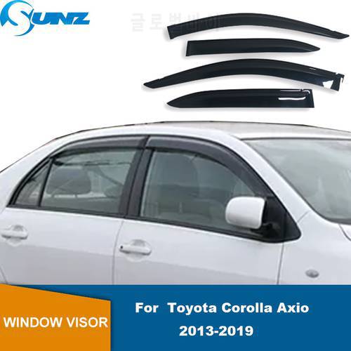 Side Window Deflector For Toyota Axio 2013 2014 2015 2016 2017 2018 2019 Window Visor Sun Rain Deflector Guard Auto Accessories