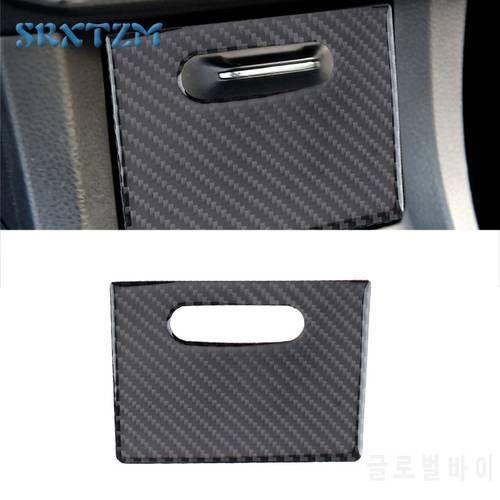 For Toyota Corolla 2014 2015 2016 2017 2018 Real Carbon Fiber Stickers Ashtray Panel Cover Car Interior Styling Accessory
