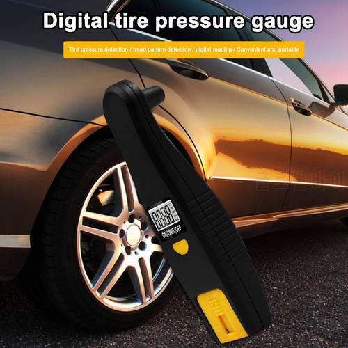 Tire Pressure Gauge 2-in-1 Digital Tire Pressure Gauge Heavy Duty2-in-1 Air Gauge Tire Pressure With Backlit LCD Tire Pressure
