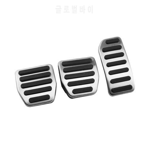 Lilmanta Auto Stainless Steel Car Gas Pedal Cover Brake Pedals for Volvo XC60 V60 S60 S40 C30 2010 - 2016 Parts Accessories