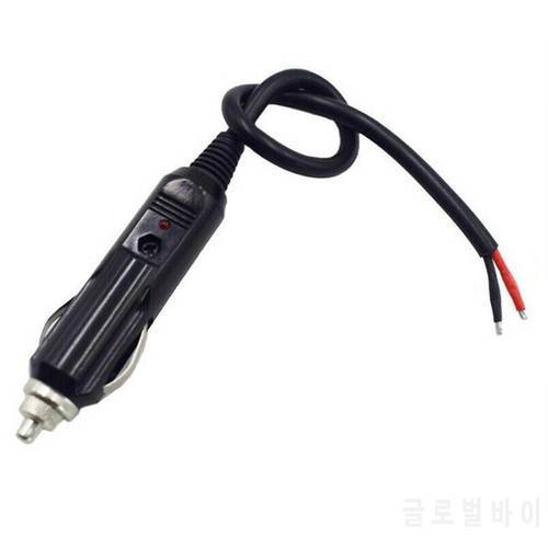 High Quality 12V 24V Auto 20A Male Car Cigarette Lighter LED Socket Plug Connector Adapter