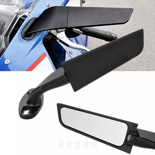 Motorcycle Mirrors Modified Wind Wing Adjustable Rotating Rearview Mirror For Suzuki GSXR 600 750 1000 GSX1300R GSX650F GSX-R