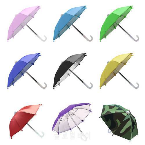 New Bicycle Phone Holder Mini Sunshade Umbrella Bicycle Decoration Accessories Polyester Mobile Automatic Umbrella