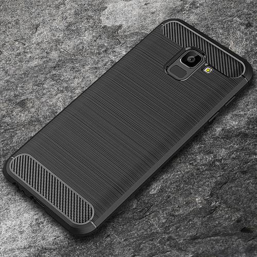 For Samsung Galaxy A8 2018 Case A530F Silicon Carbon Fiber TPU Soft Silicone Case For Samsung Galaxy A8 Plus 2018 A730F Cover