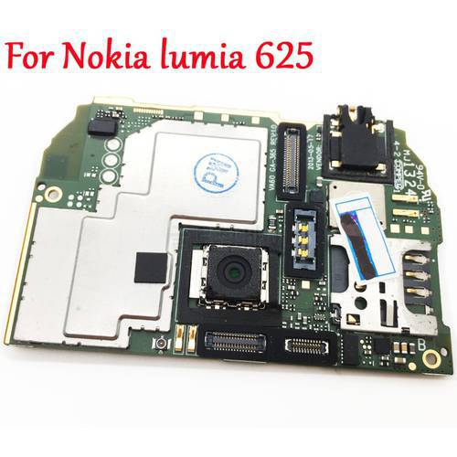 Full Work Original Unlock Motherboard Electronic Panel Circuits Cable FPC For Nokia lumia 625 Logic with Global Firmware