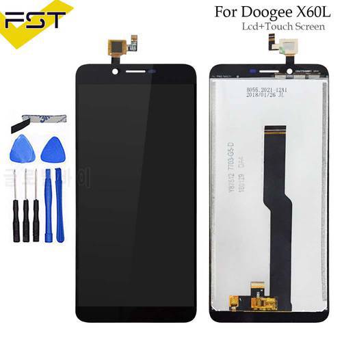 For Doogee X60L LCD Display Touch Screen Screen Digitizer Assembly Replacement 5.5 inch for doogee x60 lcd display sensor