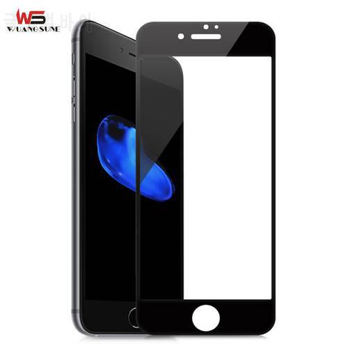 3D Full Covered Tempered Glass Screen Protector Film for iPhone 6 6S 7 8 Plus 9H HD Soft edge carbon fiber Protective glass