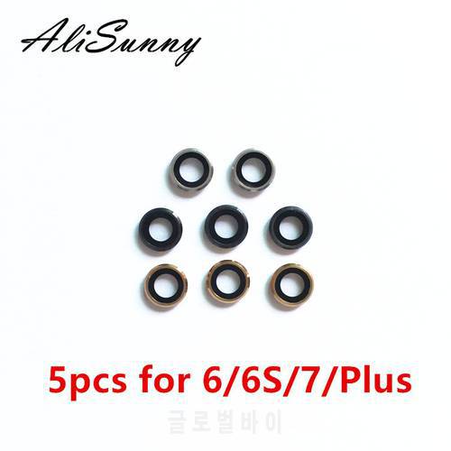 AliSunny 10pcs Back Camera Lens for iPhone 6 6S 7 Plus 7Plus 6G 6Plus 6SP Rear Camera Cover Ring Frame Ringer Parts