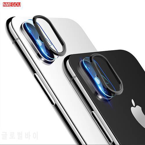 For IPhone X Camera Phone Lens Ring Aluminum Cover + Lens Protector for IPhone IPhonex Camera Mobile Lens Protection Case Cover
