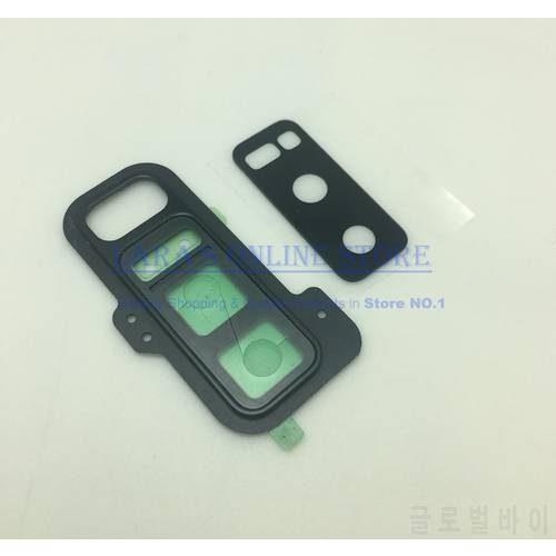 For Samsung Galaxy Note 8 Back Camera Lens Glass Cover with Ring Metal Holder Frame with Sticker