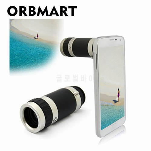 ORBMART 8X Optical Zoom Telescope Camera Lens With Back Case Cover For Samsung Galaxy Note 4 IV N9100
