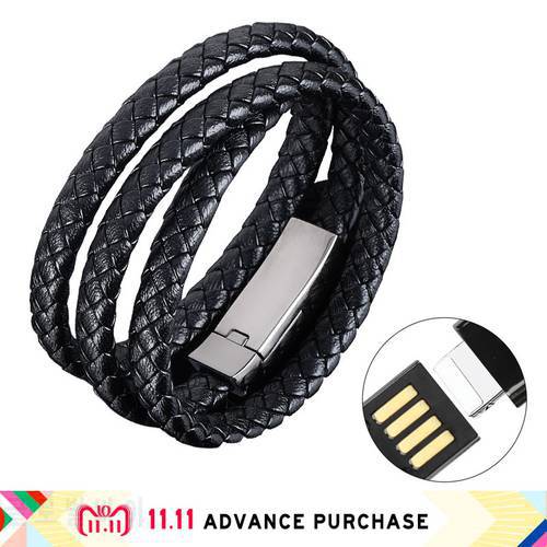 bracelet usb cable data line wire Charger quick charge lighter light for phone charging iphone x se 8 plus 5 5s seadapter 4.0