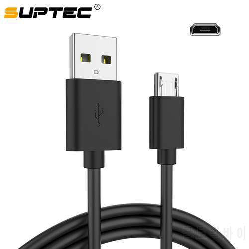 SUPTEC Micro USB Cable 2A Fast Charging USB Data Cable for Samsung Xiaomi Tablet Android Charging Cord Micro Charger Cable 2M