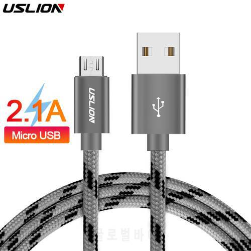 USLION Micro USB Cable for xiaomi 6 xiaomi redmi note 5 pro 4x Fast Charge USB Data Cable Tablet Charging Cord Micro usb Charger