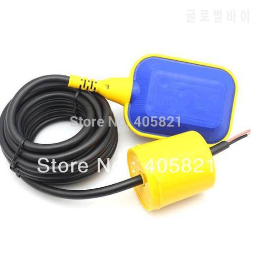 3meters cable float switch for submersible pump, PP float level switch for pool