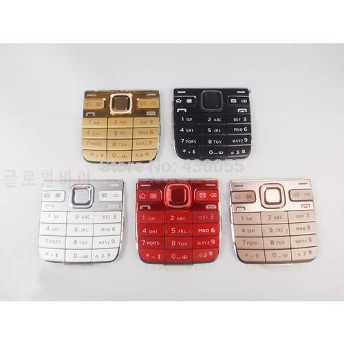 Black/Silver/White/Brown Ymitn New Housing Home Mian Function Keypads Keyboards Cover Case For Nokia E52