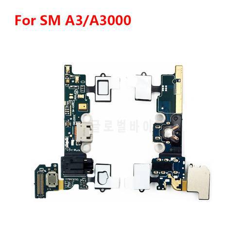 USB Charging Port Flex Cable For Samsung Galaxy A3 2015 A300F A3000 A300FU A300M A300H Charger Dock Connector Flex Cable Parts