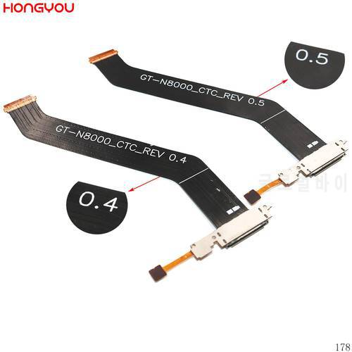 USB Charging Dock Charge Jack Plug Socket Port Connector Flex Cable For Samsung Galaxy Note 10.1 N8000 GT-N8000 N8010